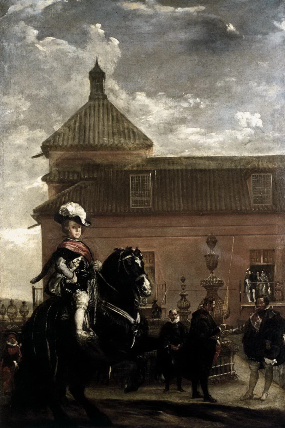 Il principe Baltasar Carlos con il conte - duca di Olivares alle Royal Mews, Collection of the Duke of Westminster, London